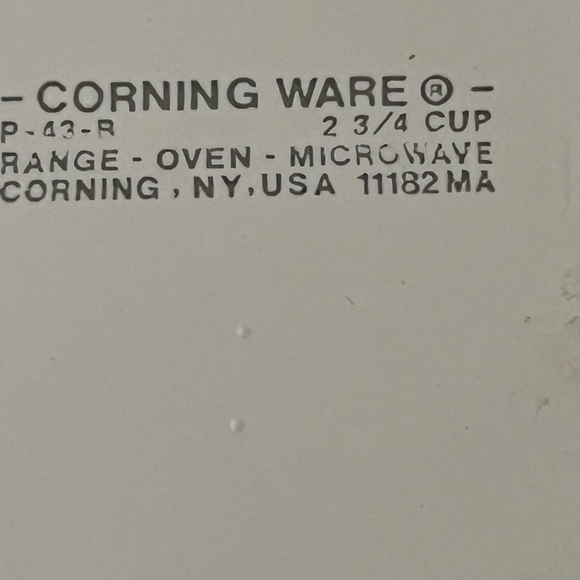 Corning ware P-43-R - 2.3/4 Cup bakeware - Picture 2 of 10